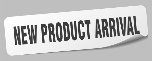 NEW PRODUCT ARRIVAL