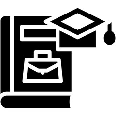 Course vector icon illustration of Business Training iconset.