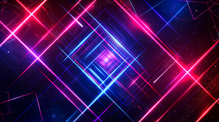 Obraz premium background digital connected line and geometric