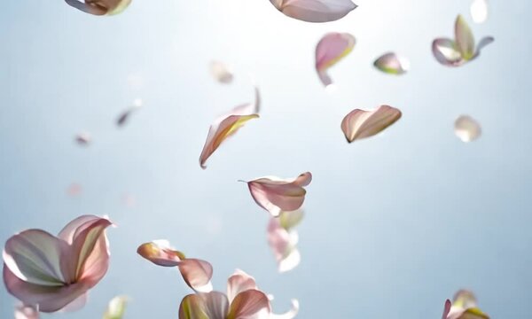 lily of the valley in the wind