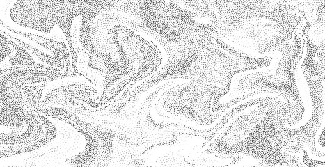 Marbling dotwork vector background. Decorative grain texture