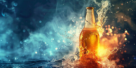 Drinking energy. A picture about the power and energy of a drink.