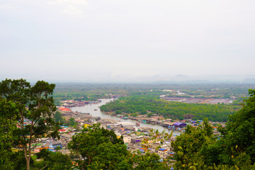 Obraz premium view of the city