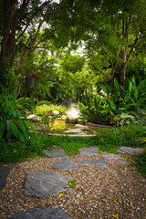 path in the garden
