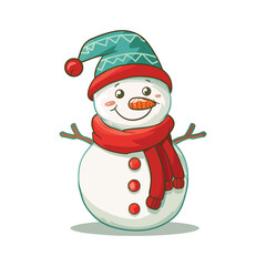 a snowman with a hat that says quot snowman quot
