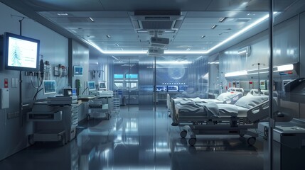 CuttingEdge ER Futuristic Technology and Robotic Efficiency for Rapid Diagnostics and Care