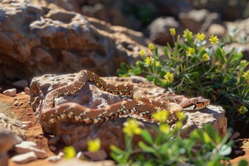 Closeup head of the Russell's viper (Daboia russelii) which is one of dangerous snake in the world.