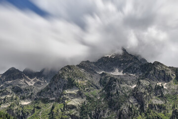 lake, mountain, landscape, water, nature, sky, river, cloud, summer, snow, glacier, scenic, park, rocks, peaks, travel, trees, mirror, green, forest, landscape, tourism, Aosta Valley.