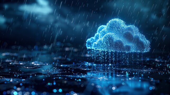 AI-enhanced weather forecasting models predicting climate patterns with accuracy