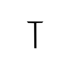 T letter logo