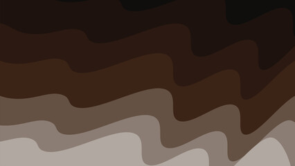 Brown paper cut abstract background vector image