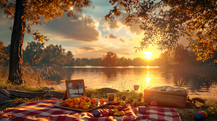 As the sun sets over the quaint village, the sky transforms into a canvas of warm, golden hues. The fading light casts a soft glow over the charming houses and winding streets, creating a picturesque.