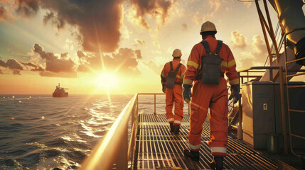 Programmers engrossed in coding on computers, surrounded by lines of code overlaying in a modern office environment.
