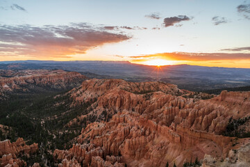 sunrise at bryce canyon