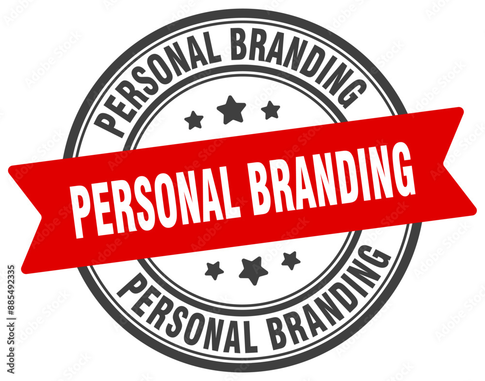 Wall mural personal branding