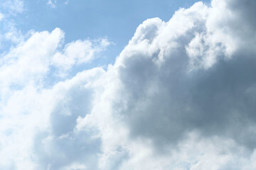 Obraz premium blue sky with clouds