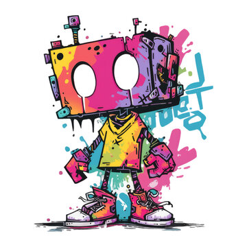 designs for screen printing, cool characters, cartoons, games, anime
