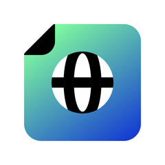 Editable vector htmp web page file icon. Part of a big icon set family. Perfect for web and app interfaces, presentations, infographics, etc