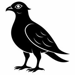 Skylark Black silhouette