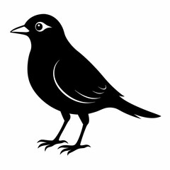 Skylark Black silhouette