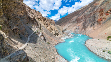 Phugtal Monastery Trek or Phutkar Monastery Trek is housed in a remote corner of Lungnak Valley in south-east region Zanskar, Ladakh, India