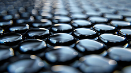 Obraz premium Closeup of a shimmering platinum surface with intricate patterns reflecting light 