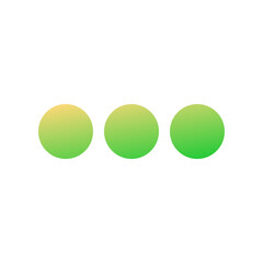 Vector horizontal ellipsis menu icon. Black, white background. Perfect for app and web interfaces, infographics, presentations, marketing, etc.