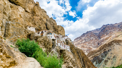 Phuktal Monastery or Phugtal Gompa is a Buddhist monastery located in the remote Lungnak Valley in south-eastern Zanskar, Ladakh, India