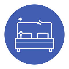 Cleaning Bedroom Icon