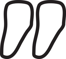 Quotes Icon Vector Illustration Simple