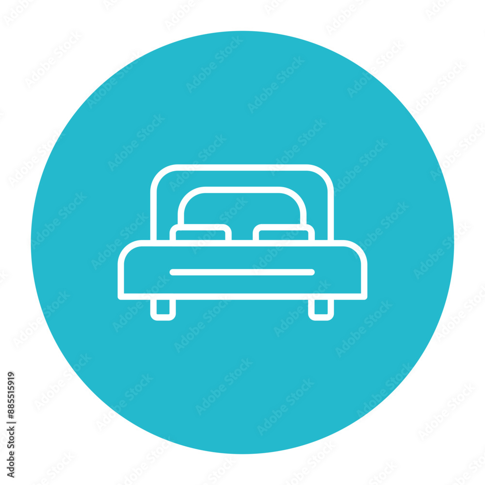 Sticker Bed Icon