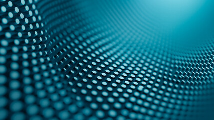 abstract gradient background in teal and blue halftone decoration creating a sleek modern feel 