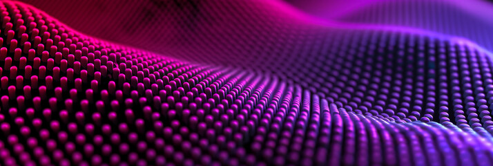 abstract gradient background with a blend of lavender and chartreuse halftone decoration for a modern fresh design 