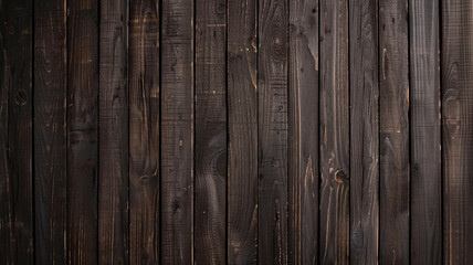 Obraz premium dark wood background with soft shadows ideal for a minimalist design theme 