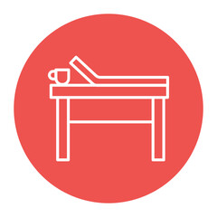 Spa Bed Icon