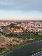 Atardecer en la Alcazaba de Badajoz