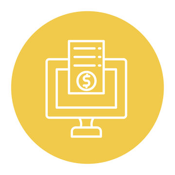 E Statement Icon
