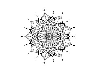 Mandala design for background or backdrop.