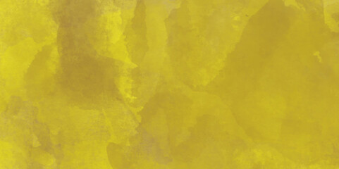 Abstract yellow grey watercolor grungy background with artistic design, colorful watercolor gradient wet effect hand drawn canvas background watercolor bleed and fringe with vibrant grunge texture.