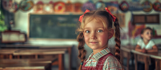 Obraz premium Back to school new school year