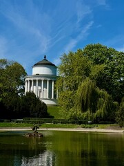 Naklejka premium palace in the park