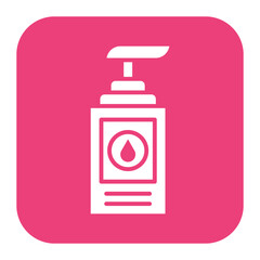 Conditioner vector icon. Can be used for Skincare iconset.