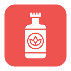 Oil vector icon. Can be used for Skincare iconset.