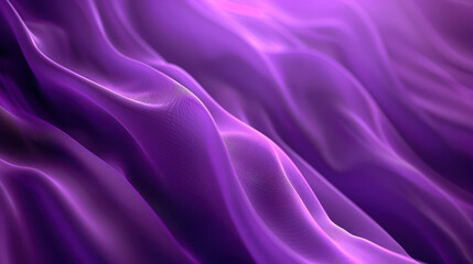 Fototapeta premium Abstract Waves in Purple Hues