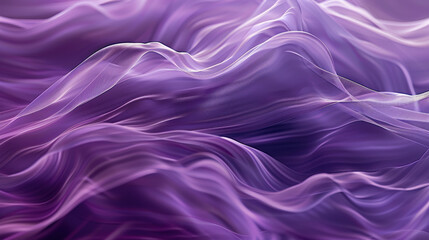 Obraz premium Evening Waves of Purple Silk 