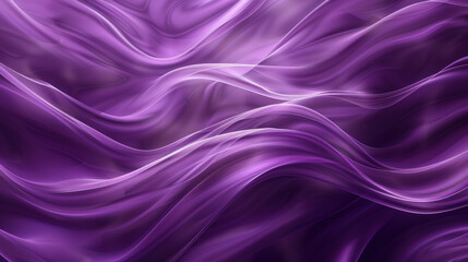 Fototapeta premium Abstract Purple Fabric Waves Background