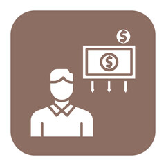 Low Overhead vector icon. Can be used for Home Based Business iconset.