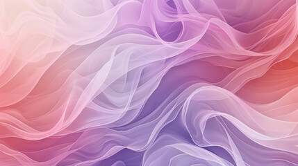 Fototapeta premium Dreamy Fabric Flow at Dawn