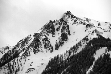 Snow at Lizards Head Passs