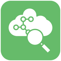 Network Analytics vector icon. Can be used for Networking iconset.